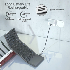 Clavier bluetooth pliable