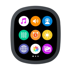 Casque smart tactile