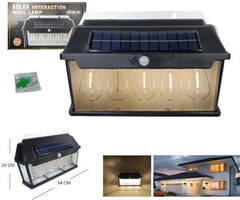 Lampe solaire murale