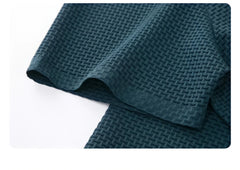 Polo slim texturé infroissable