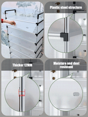 Étagère à chaussures anti-poussière