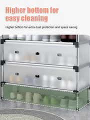 Étagère à chaussures anti-poussière