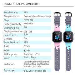 Montre intelligente GPS sécurité enfants