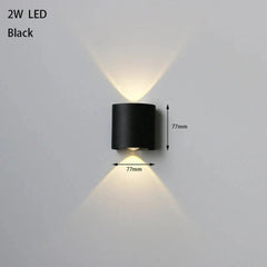 Lampes LED Murales(Installation Interieur/Exterieur Comprise)