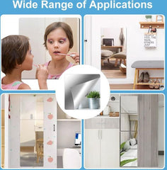 Miroir adhésif rectangle