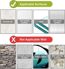 Miroir adhésif rectangle