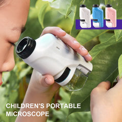 Microscope de poche portable pour enfants