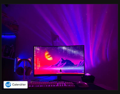 Aurora Dimension – Lampe LED aurores boréales