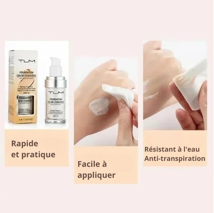 Fond de teint Peau Mûre à changement de couleur - Discoveri