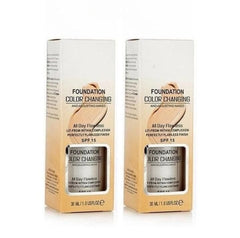 Fond de teint Peau Mûre à changement de couleur - Discoveri