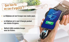 Mini Powerbank d'urgence - Discoveri