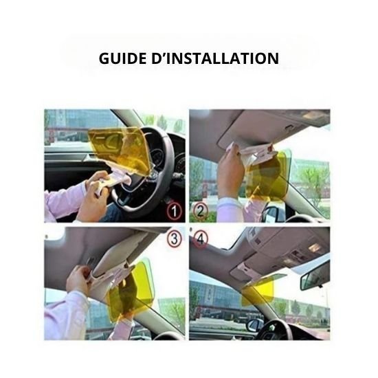 Pare - soleil de voiture anti - éblouissement - Discoveri
