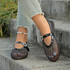 Ballerine en maille