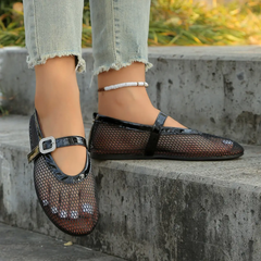 Ballerine en maille