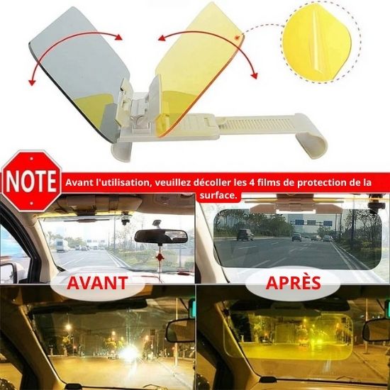 Pare - soleil de voiture anti - éblouissement - Discoveri